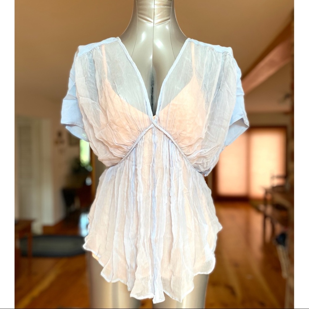 Floreat Anthro Unique Bohemian Blouse